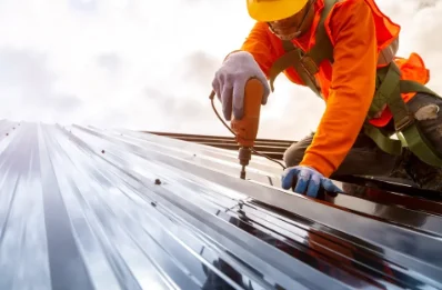 Travaux de zinguerie aux Menus